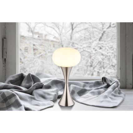 Globo - Lampa stołowa 1xE14/25W/230V matowy chrom