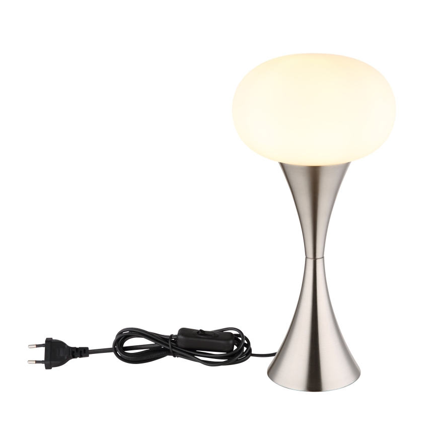 Globo - Lampa stołowa 1xE14/25W/230V matowy chrom