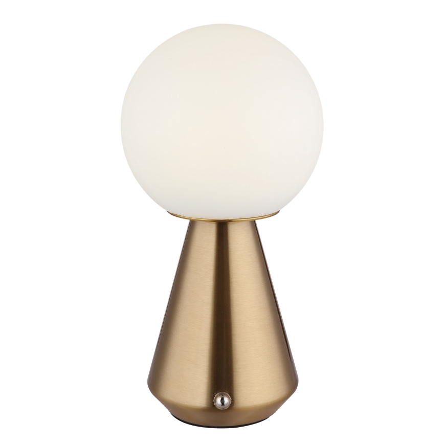 Globo - LED Ściemnialna dotykowa zewnętrzna lampa stołowa LED/1,5W/5V 3000/4500/6500K 1800 mAh IP41 miedź