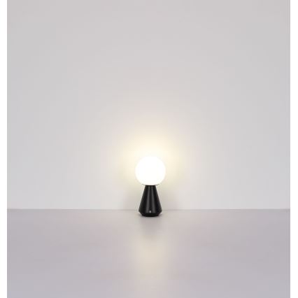 Globo - LED Ściemnialna dotykowa zewnętrzna lampa stołowa LED/1,5W/5V 3000/4500/6500K 1800 mAh IP41 czarny