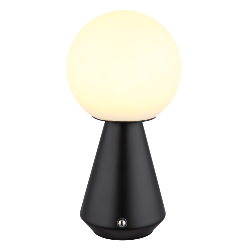 Globo - LED Ściemnialna dotykowa zewnętrzna lampa stołowa LED/1,5W/5V 3000/4500/6500K 1800 mAh IP41 czarny