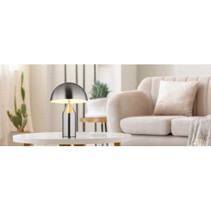 Globo - Lampa stołowa 2xE27/40W/230V matowy chrom