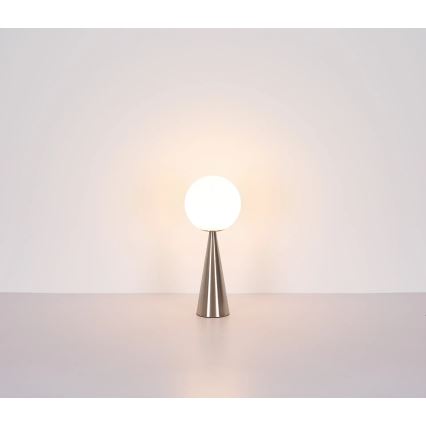 Globo - Lampa stołowa 1xE27/40W/230V matowy chrom