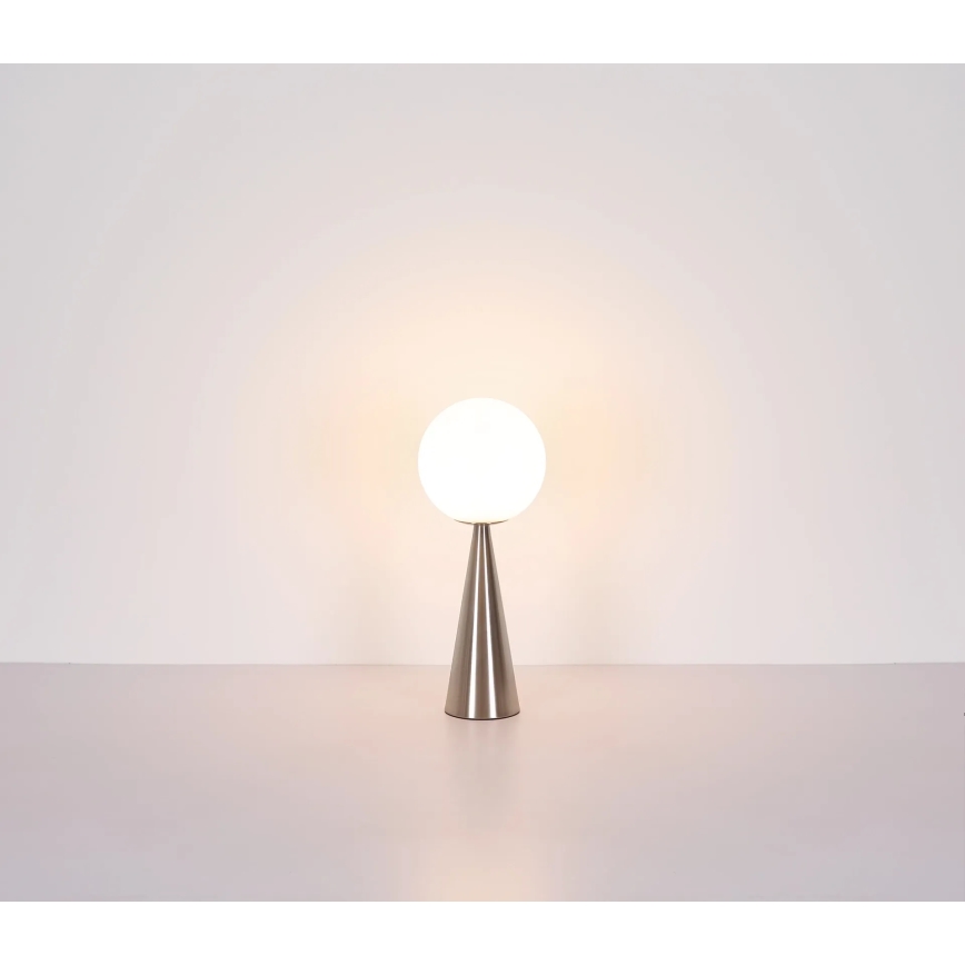 Globo - Lampa stołowa 1xE27/40W/230V matowy chrom
