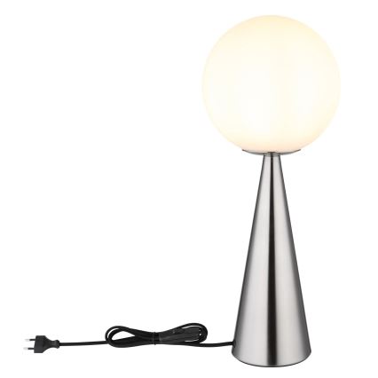 Globo - Lampa stołowa 1xE27/40W/230V matowy chrom