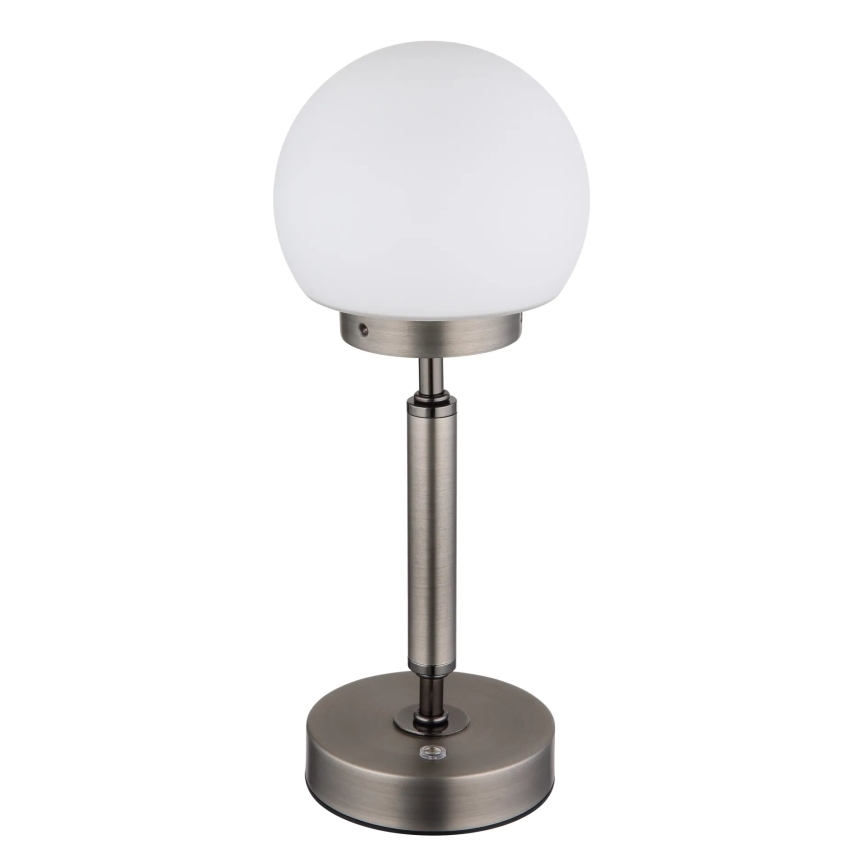 Globo - LED Ściemnialna ładowalny dotykowa Lampa stołowa LED/2,5W/5V 1800mAh 2700/4000/6500K antracyt