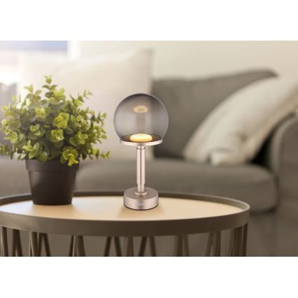 Globo - LED Ściemnialna ładowalny dotykowa Lampa stołowa LED/2,5W/5V 1800mAh 2700/4000/6500K Rose gold