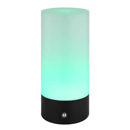 Globo - LED RGBW Ściemnialna zewnętrzna dotykowa lampa stołowa LED/1,8W/5V 1500 mAh czarna