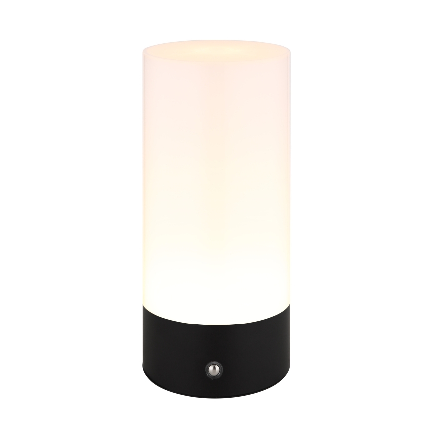 Globo - LED RGBW Ściemnialna zewnętrzna dotykowa lampa stołowa LED/1,8W/5V 1500 mAh czarna