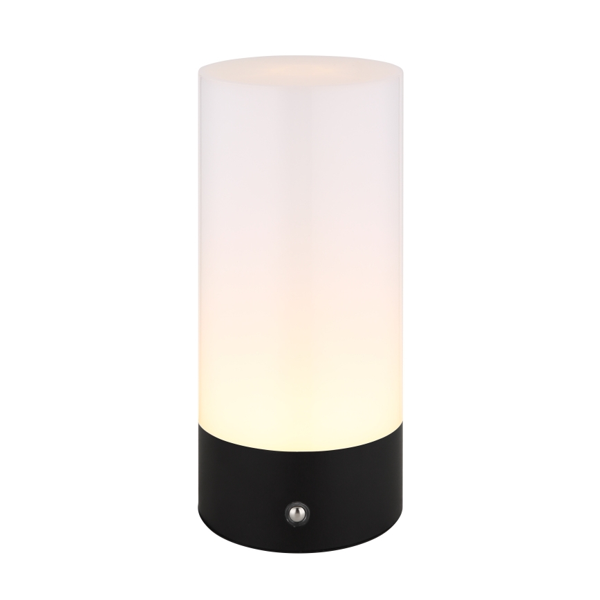 Globo - LED RGBW Ściemnialna zewnętrzna dotykowa lampa stołowa LED/1,8W/5V 1500 mAh czarna