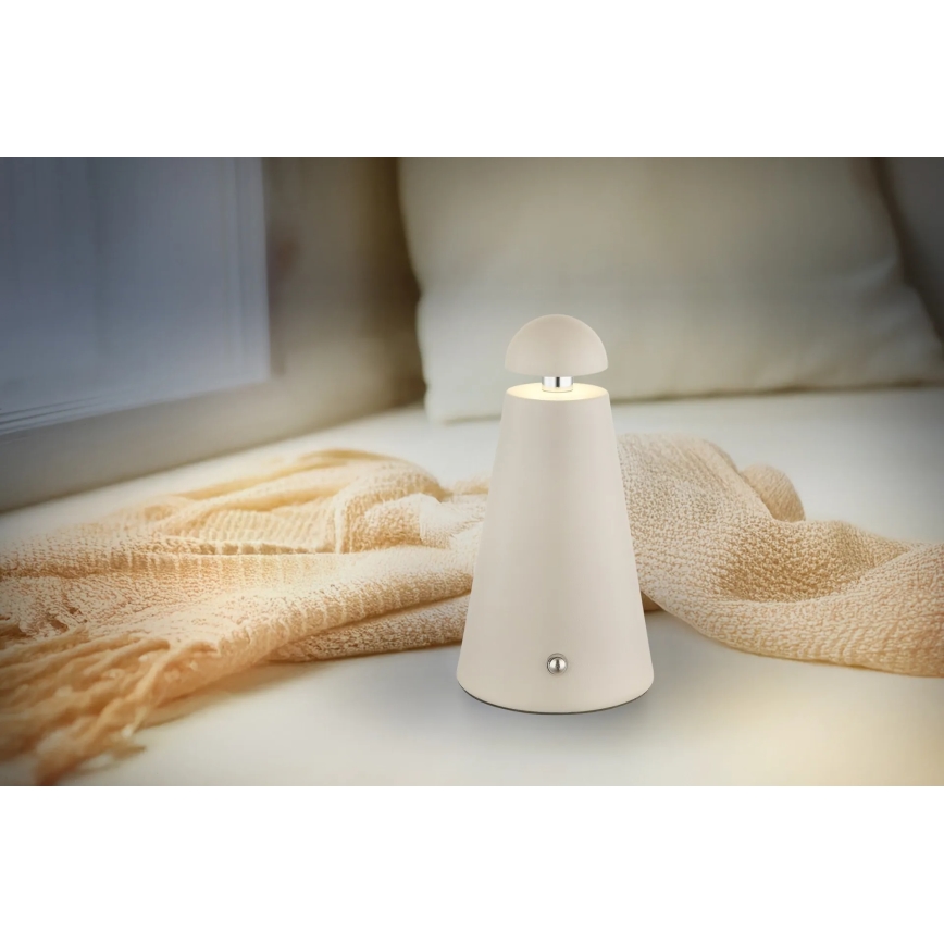 Globo - LED Ściemnialna dotykowa ładowalna lampa stołowa LED/1,2W/5V 1200 mAh 2700/4500/6000K