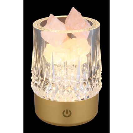 Globo - LED Ściemnialna dotykowa lampa stołowa LED/1W/5V 3000K 1200 mAh złota