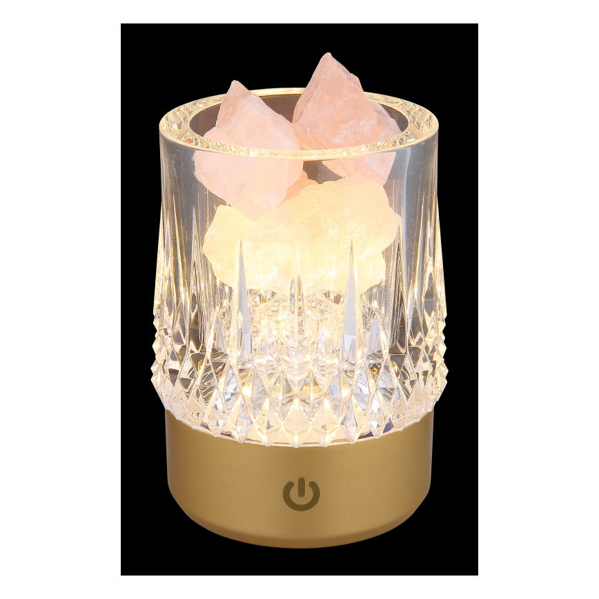 Globo - LED Ściemnialna dotykowa lampa stołowa LED/1W/5V 3000K 1200 mAh złota
