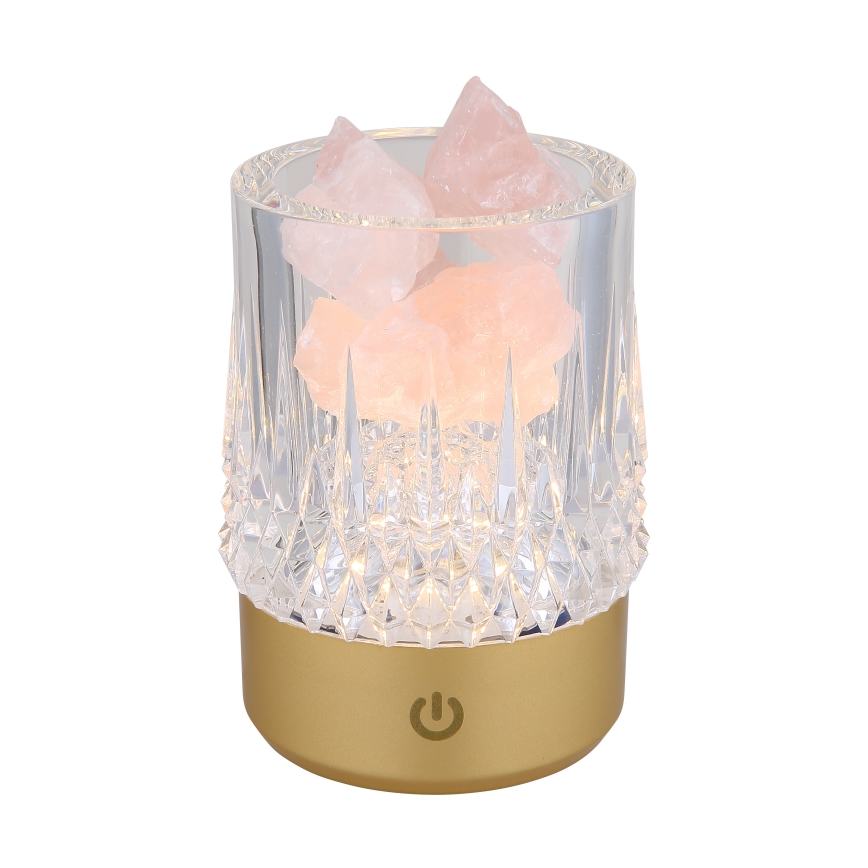 Globo - LED Ściemnialna dotykowa lampa stołowa LED/1W/5V 3000K 1200 mAh złota