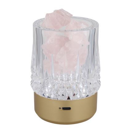 Globo - LED Ściemnialna dotykowa lampa stołowa LED/1W/5V 3000K 1200 mAh złota