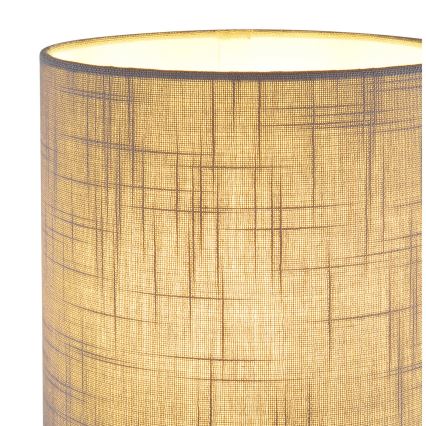 Globo - Lampa stołowa 1xE27/40W/230V szara