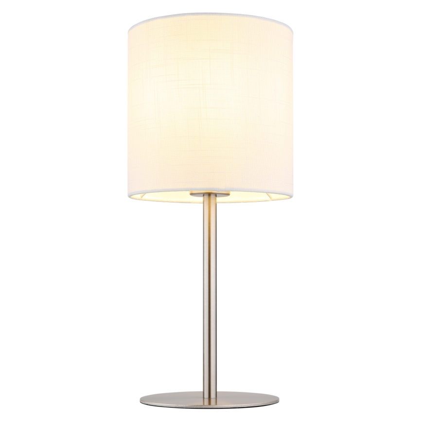 Globo - Lampa stołowa 1xE27/40W/230V biała