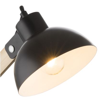 Globo - Lampa stołowa 1xE27/40W/230V buk