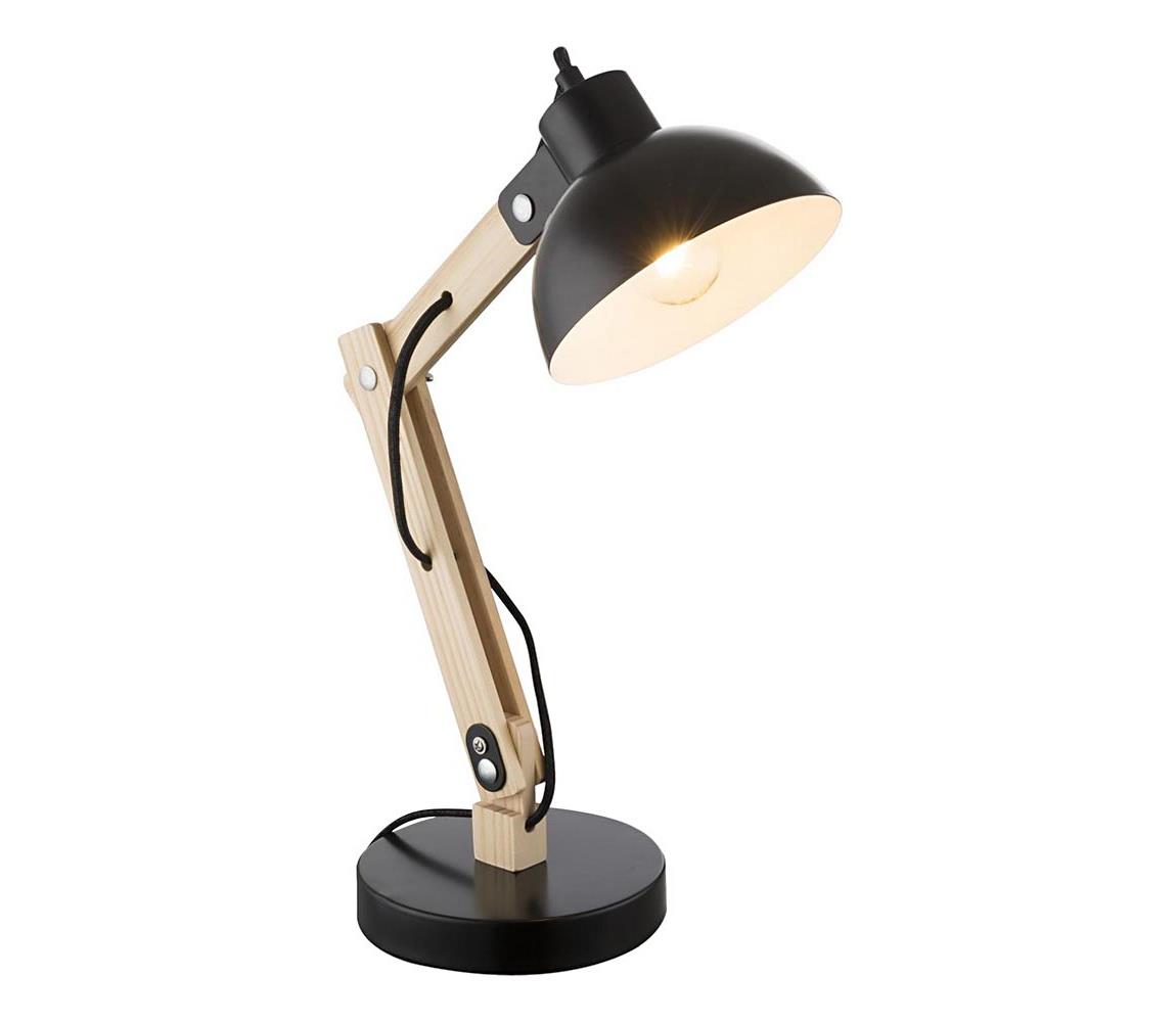 Globo 21504 - Lampa stołowa TONGARIRO 1xE27/40W/230V