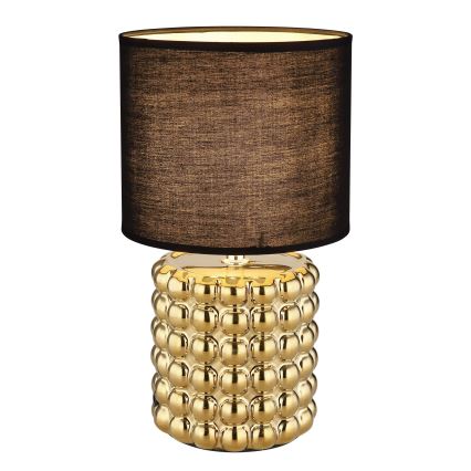 Globo - Lampa stołowa 1xE14/40W/230V czarna/złota