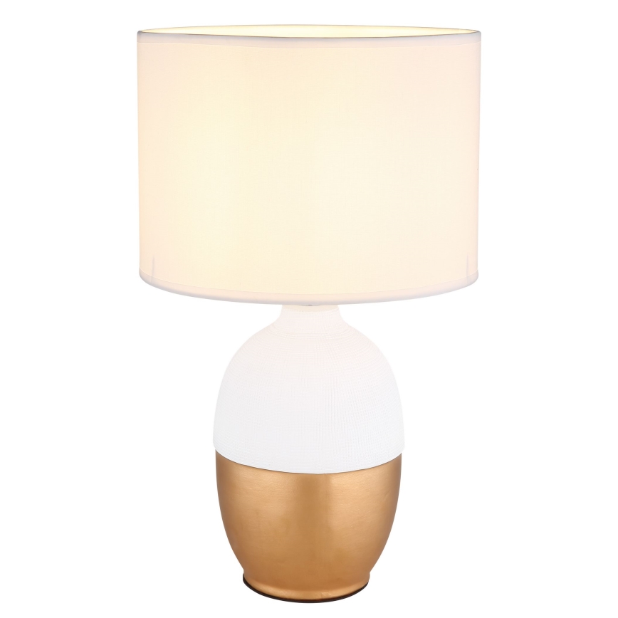 Globo - Lampa stołowa 1xE14/40W/230V biała