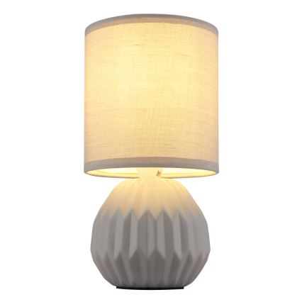 Globo - Lampa stołowa 1xE14/40W/230V szary