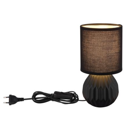 Globo - Lampa stołowa 1xE14/40W/230V czarny