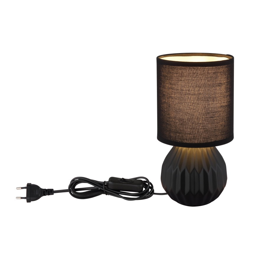 Globo - Lampa stołowa 1xE14/40W/230V czarny