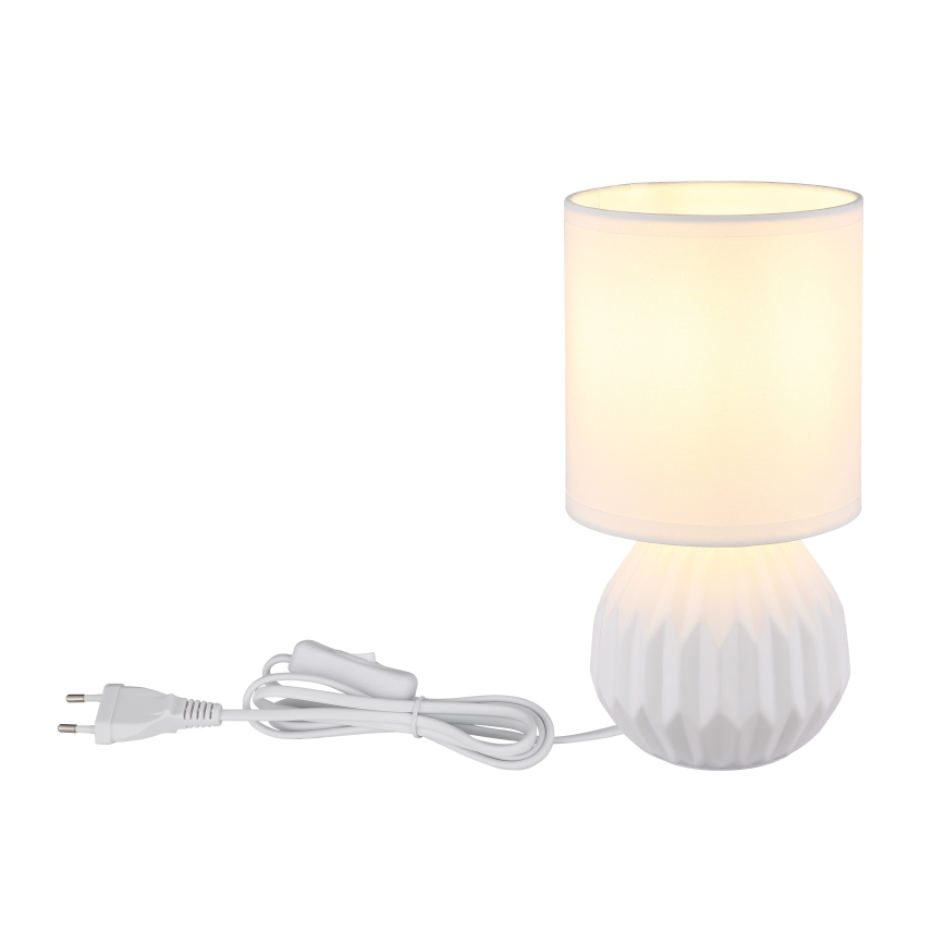 Globo - Lampa stołowa 1xE14/40W/230V biały
