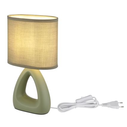 Globo - Lampa stołowa 1xE14/40W/230V zielony