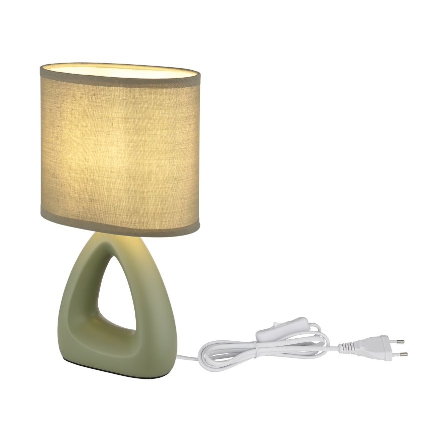 Globo - Lampa stołowa 1xE14/40W/230V zielony