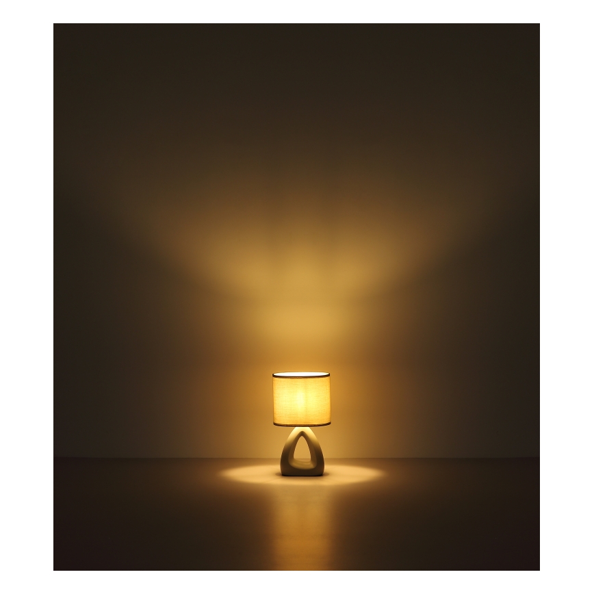 Globo - Lampa stołowa 1xE14/40W/230V szary