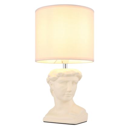 Globo - Lampa stołowa 1xE14/40W/230V kremowy