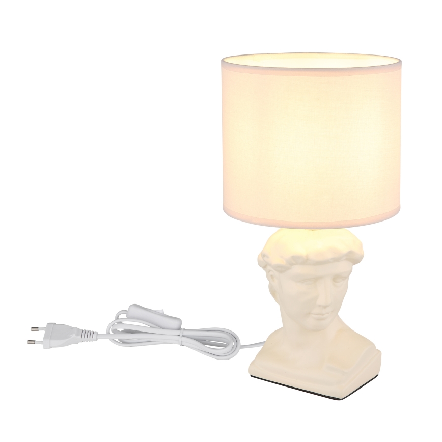 Globo - Lampa stołowa 1xE14/40W/230V kremowy