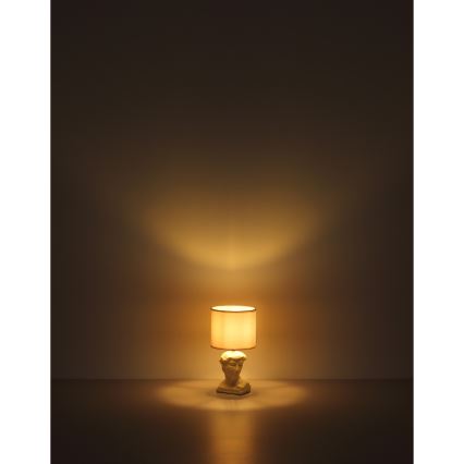 Globo - Lampa stołowa 1xE14/40W/230V kremowy