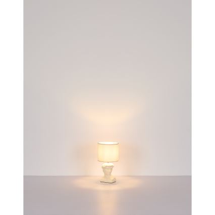 Globo - Lampa stołowa 1xE14/40W/230V kremowy