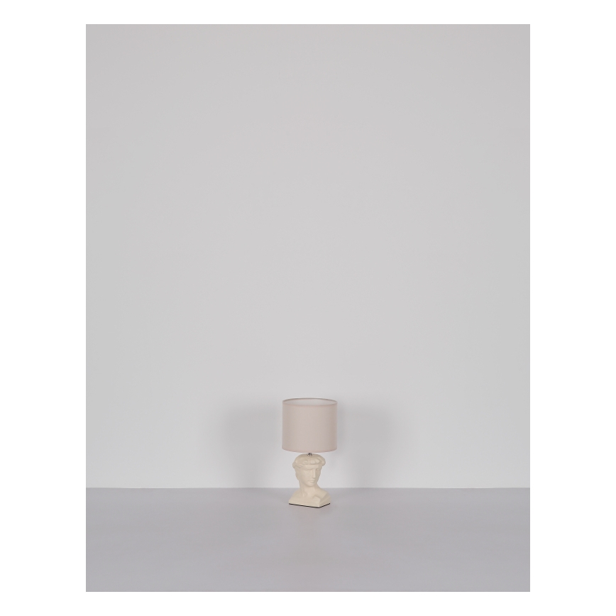 Globo - Lampa stołowa 1xE14/40W/230V kremowy