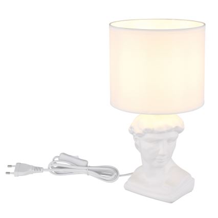 Globo - Lampa stołowa 1xE14/40W/230V biały