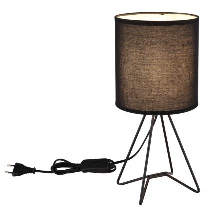 Globo - Lampa stołowa 1xE14/40W/230V czarna