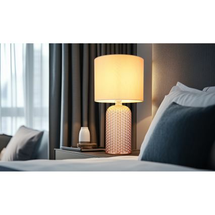 Globo - Lampa stołowa 1xE27/60W/230V beżowy