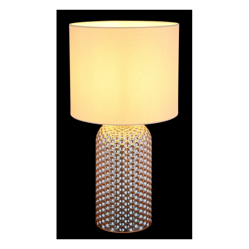Globo - Lampa stołowa 1xE27/60W/230V beżowy