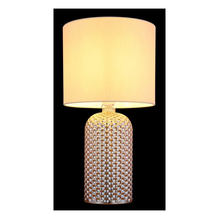 Globo - Lampa stołowa 1xE27/60W/230V beżowy