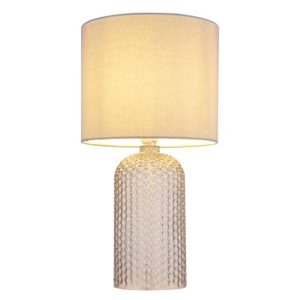 Globo - Lampa stołowa 1xE27/60W/230V szary