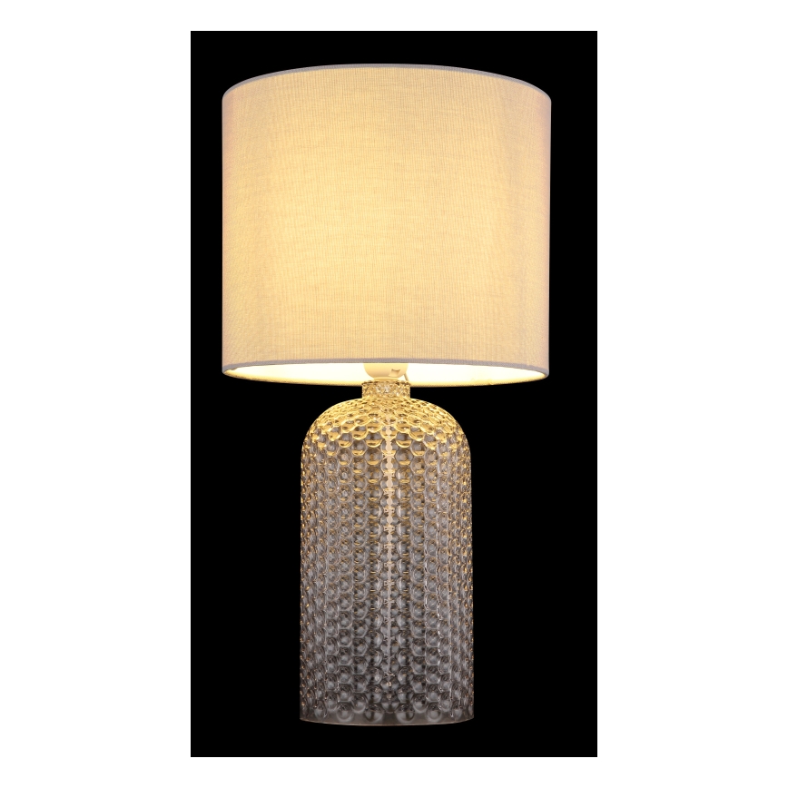 Globo - Lampa stołowa 1xE27/60W/230V szary