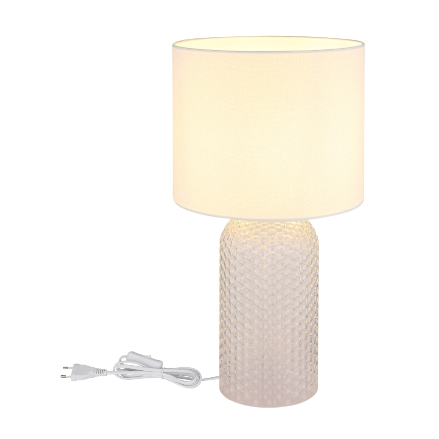 Globo - Lampa stołowa 1xE27/60W/230V biały