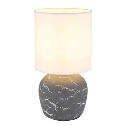 Globo - Lampa stołowa 1xE14/40W/230V szary