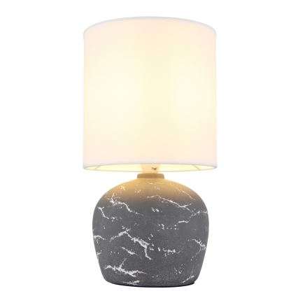 Globo - Lampa stołowa 1xE14/40W/230V szary