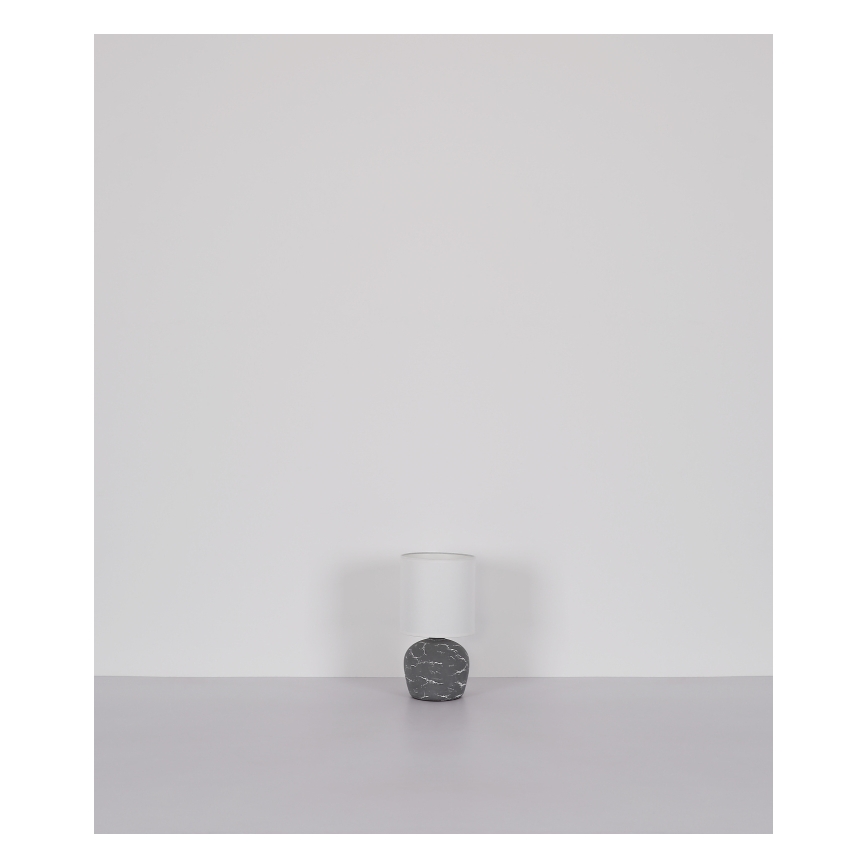 Globo - Lampa stołowa 1xE14/40W/230V szary