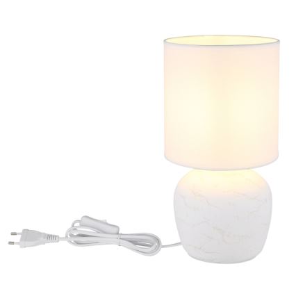 Globo - Lampa stołowa 1xE14/40W/230V biały