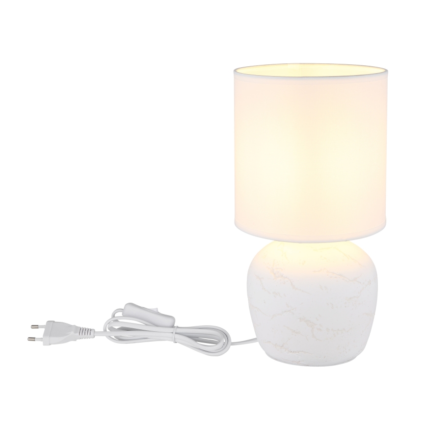Globo - Lampa stołowa 1xE14/40W/230V biały